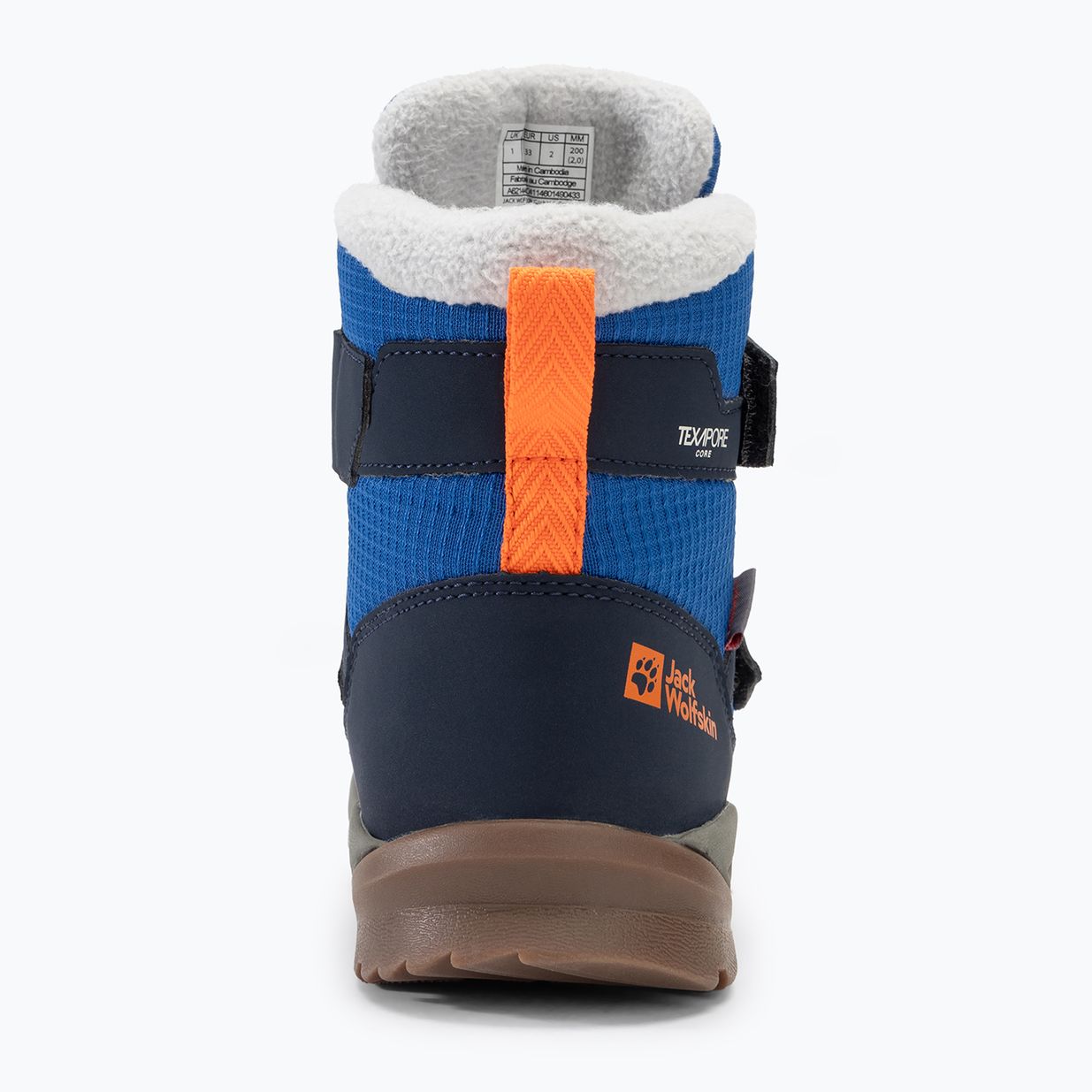 Детски обувки Jack Wolfskin Polar Bear-B Texapore Mid Vc crisp cobalt 6